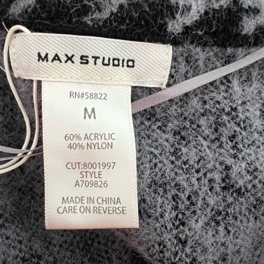 Max Studio Houndstooth Pattern Duster 🩶🖤🤍 - Picture 13 of 14